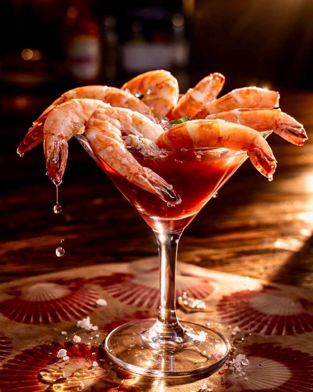 Jumbo shrimp cocktail served at Pirate's Table Myrtle Beach